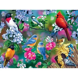 1000 Pc Puzzle - Songbird Collage