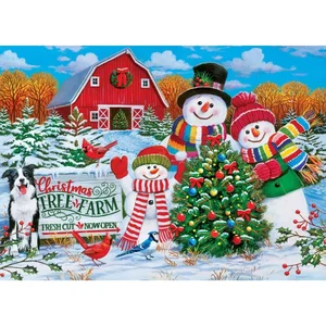 1000 Pc Puzzle - Christmas Tree Farm