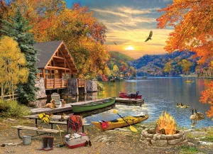 Lakeside Retreat 1000 Pc.