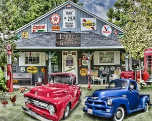 Larry's Garage 1000 Pc.