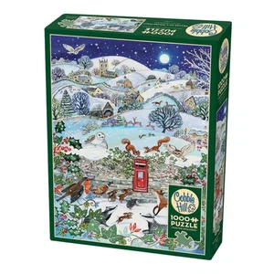 Village on a Winter Night 1000 Pc Puzzle