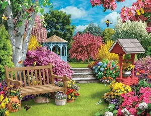 500 Pc Puzzle - Beautiful Blossoms
