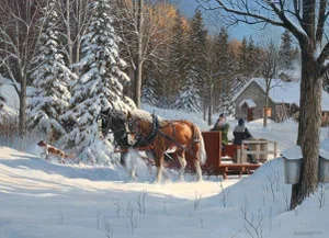Puzzle Sugar Shack Horses 1000 pc