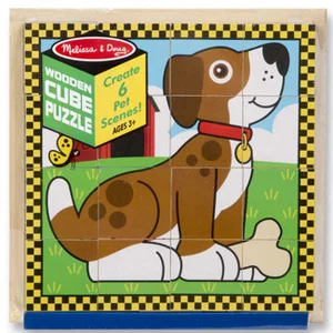 Pets Cube Puzzle - 16 Pieces