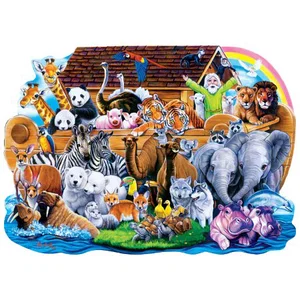 100 Pc Noah's Ark Shaped Puzzle