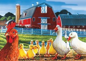 Puzzle Tray Dwights Ducks 35 pc