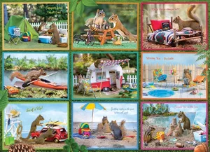 1000 Pc Puzzle - Squirrels on Vacation