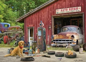 500 Pc Puzzle - Auto Repair
