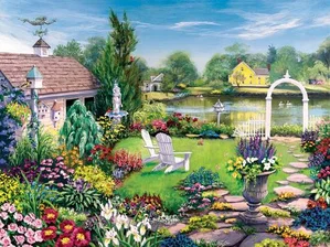275 Pc Puzzle - By the Pond