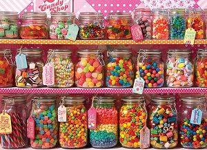 Puzzle Candy Counter 350 pc Family