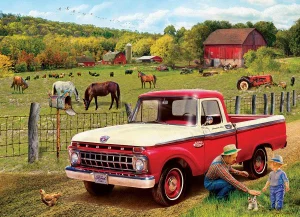 1000 Pc Puzzle - Grandpa's Old Truck