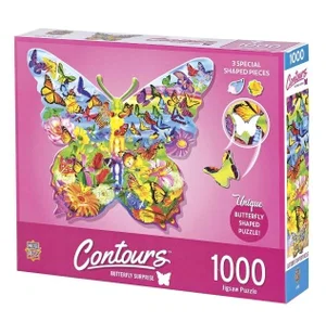 Puzzle 1000 pc Butterfly Shaped