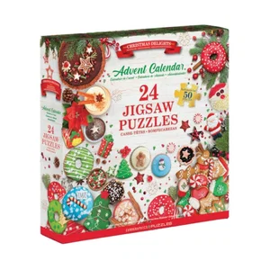 Christmas Delights - Advent Calendar - 24 Puzzles 50pc
