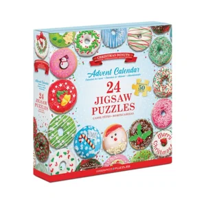 Christmas Doughnuts - Advent Calendar - 24 Puzzles 50pc