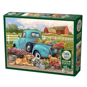 1000 Pc Puzzle - Flower Truck