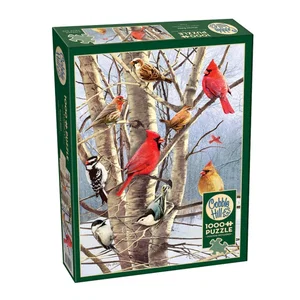 1000 Pc Puzzle - Winter Birds