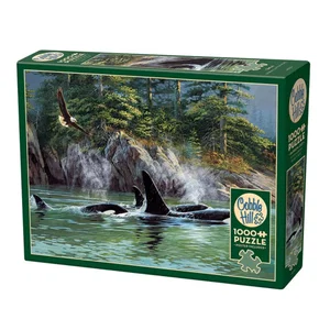 1000 Pc Puzzle - Orcas
