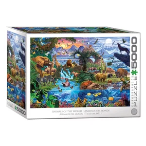 5000 Pc Puzzle - Animals of the World