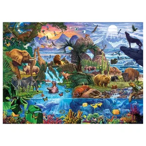 500 Pc Puzzle - Grizzly Cubs
