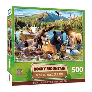 500 Pc Puzzle - Rocky Mountain National Park