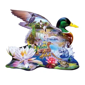 500 Pc Puzzle - Woodland Ducks