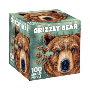 100 Pc Puzzle - Grizzly Bear