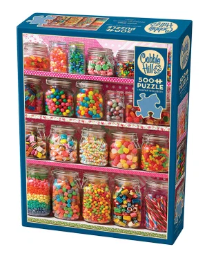 500 Pc Puzzle - Candy Shelf