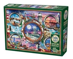 1000 Pc Puzzle - Lighthouses
