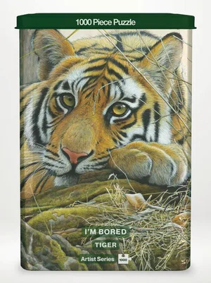 1000 Pc Puzzle Collectible Tin - I'm Bored