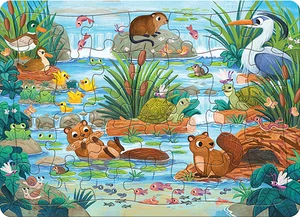 Pond Scene Tray Puzzle