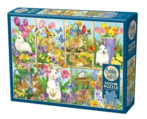 500 Pc Puzzle - Tulip Time