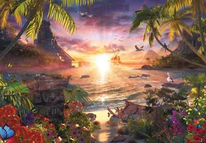 Puzzle Paradise Sunset 18,000 pc