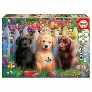 Educa 100 Posing Puppies
