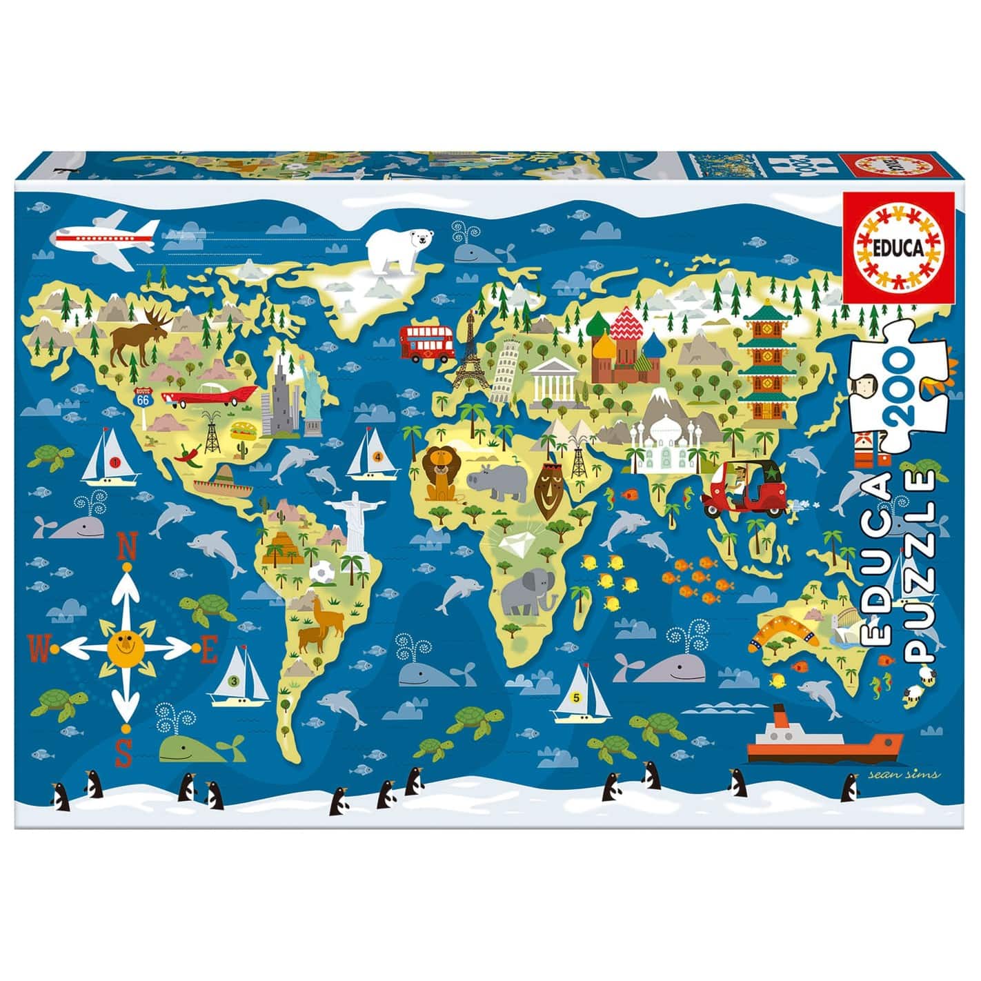 Educa 200 World Map