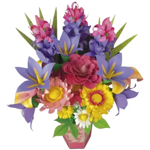 Educa Floral Art Bouquet Of Wild Flowers