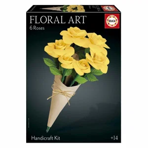 Educa Floral Art 6 Yellow Roses