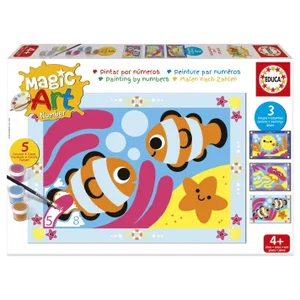 Educa Number Art Under The Sea +4