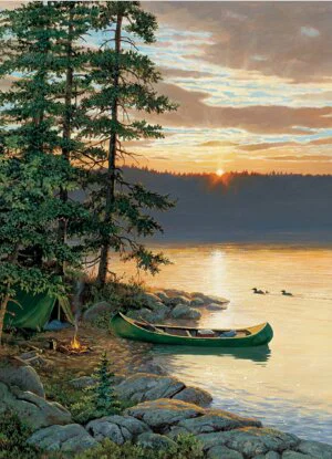 Puzzle Canoe Lake 500pc