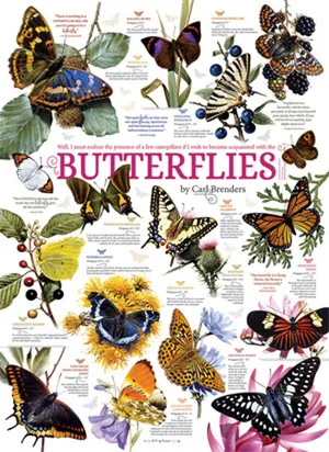 Puzzle Butterfly Collection 1000 pieces