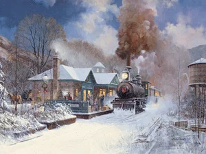 Puzzle Next Stop (Train) 500 pc