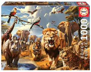Educa 1000 Wild Animals