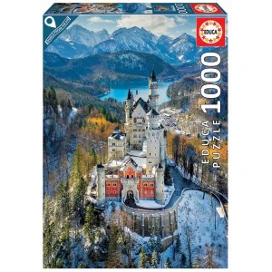 Educa 1000 Neuschwanstein Castle From The Air