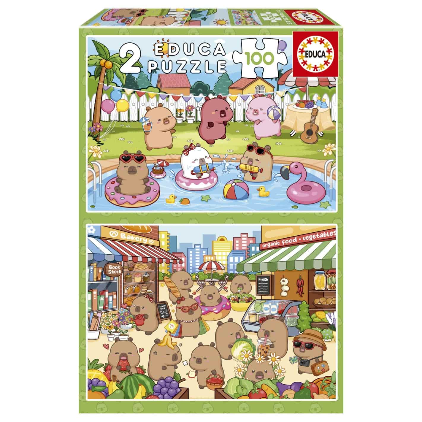 Educa 2X100 Capyfun Fsc(R)