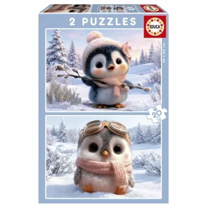 Educa 2X20 Adorable Penguins Fsc(R