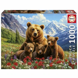 Educa 1000 Pc Puzzle Osos Grizzly Canadá Fsc(R
