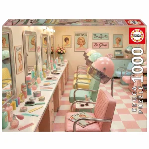 Educa 1000 Pc Puzzle Retro Glam Salon Fsc