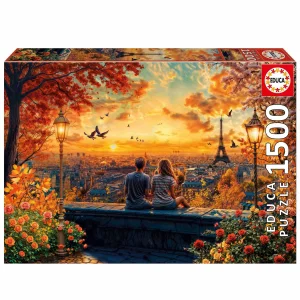 Educa 1500 Pc Puzzle Enamorados En París Fsc(R