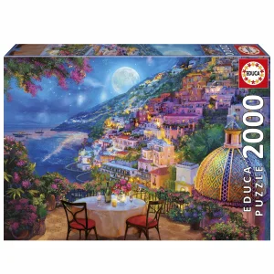 Educa 2000 Pc Puzzle Cita Nocturna Positano F