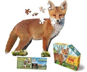 Puzzles Shaped Jr. I Am Lil' Fox 100 pc