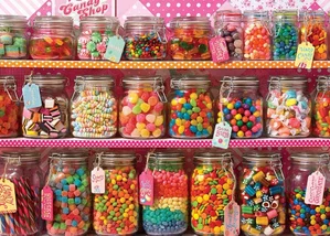 Puzzle Tray Sweet Sweet Sugar (Candy Counter) 35 pc